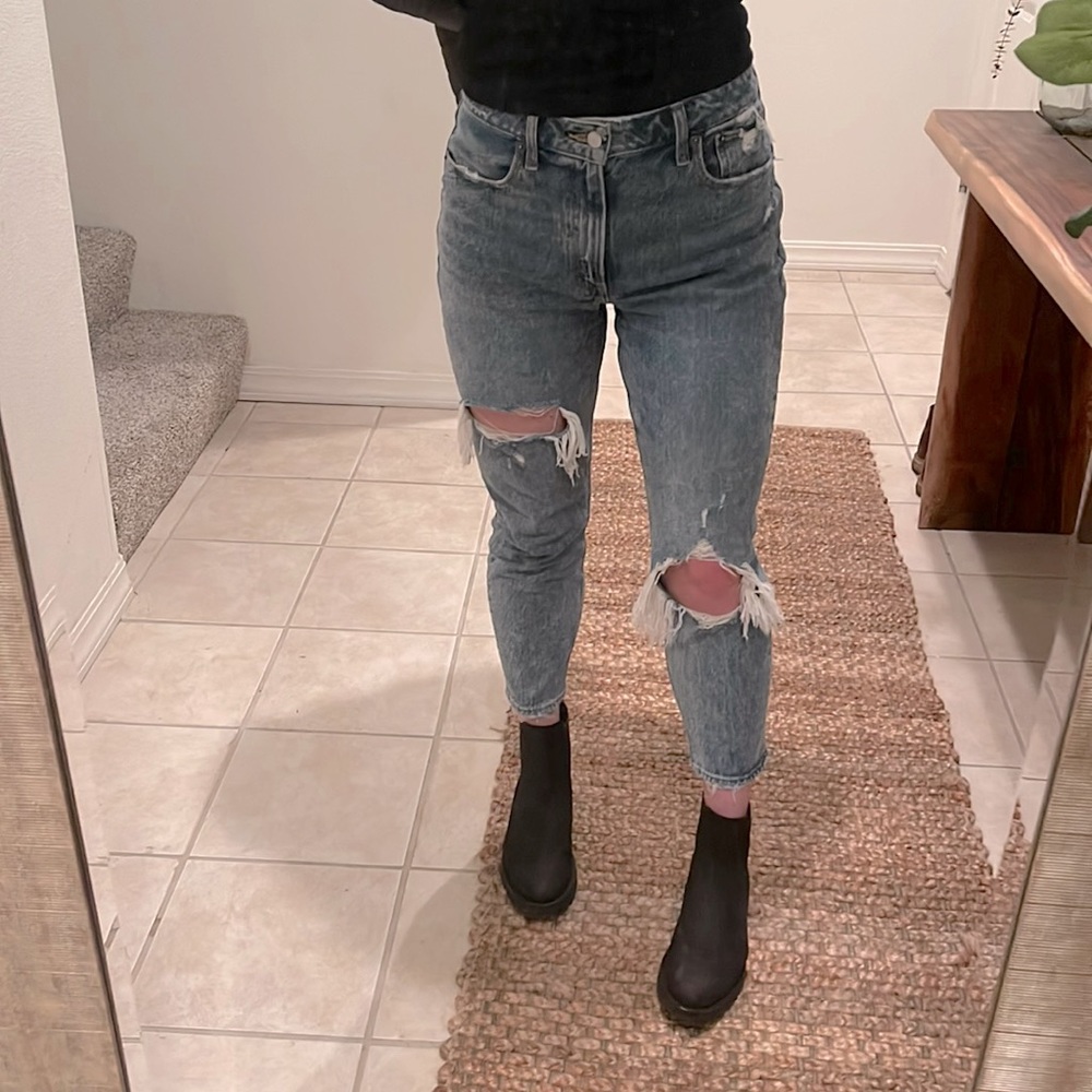 Curve Love Abercrombie Mom Jeans